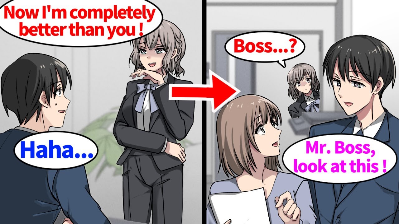 【Manga】My former classmate, who always mocked me, came to my store and started mocking me again...