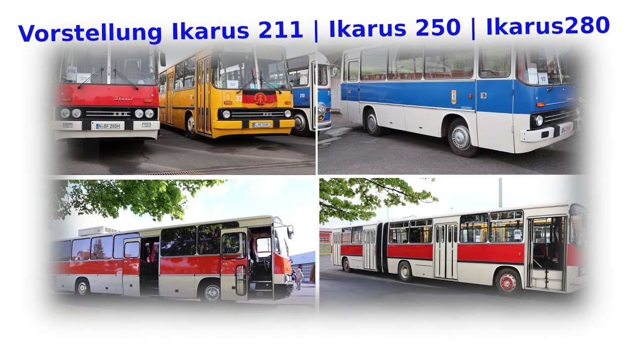 Vorstellung: Ikarus 211 | Ikarus 250 | Ikarus 280 | Kurzvideo- Serie