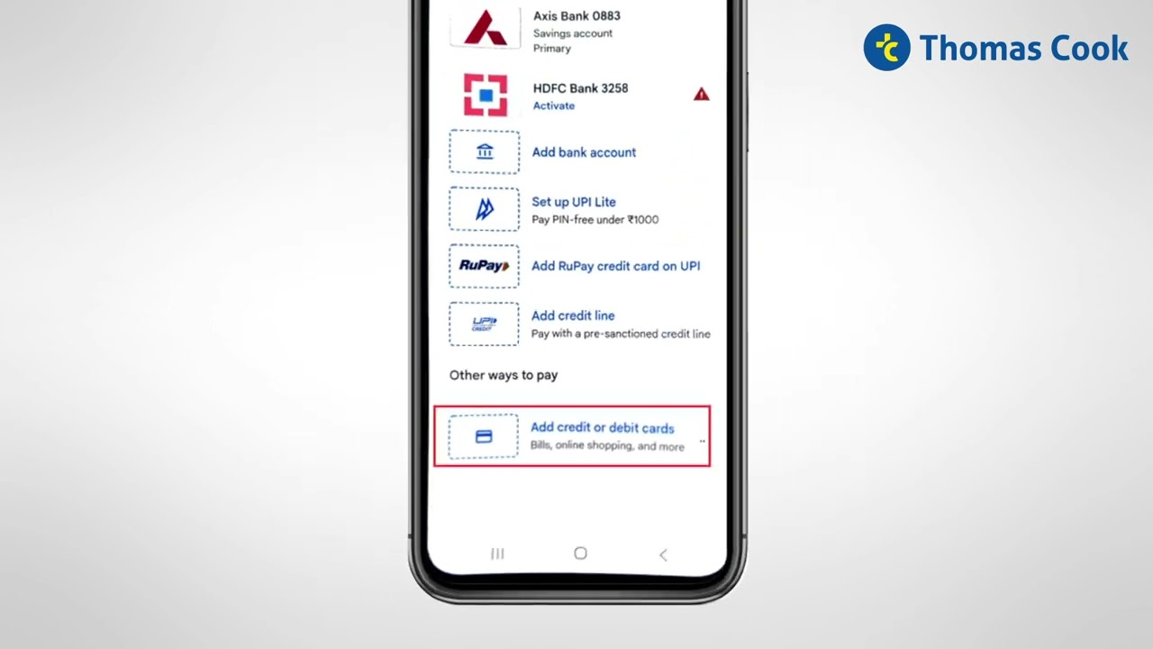Thomas Cook Forex Visa Card: Now enabled on Google Pay