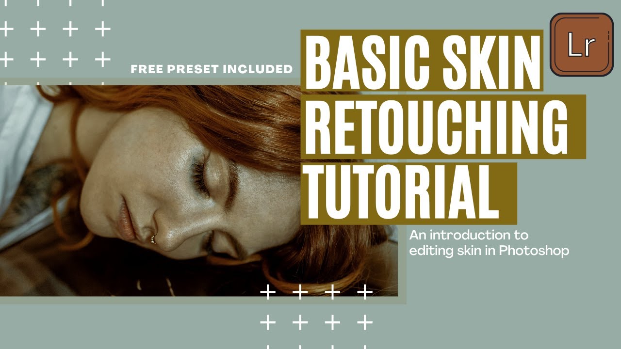How I retouch skin in Photoshop - Basics tutorial for beginnners