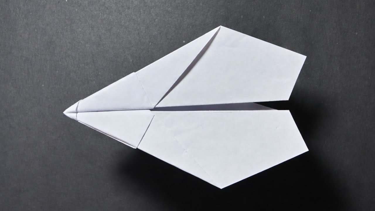 Perfect Paper Airplane | Long Distance Flying Paper Plane | Easy DIY Paper Plane |