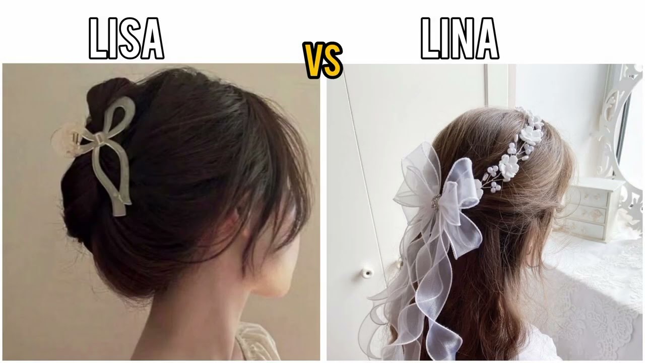 Lisa VS Lina (white or black) challenge choose yourself#povedits #lisaorlena  #accessories #makeup 