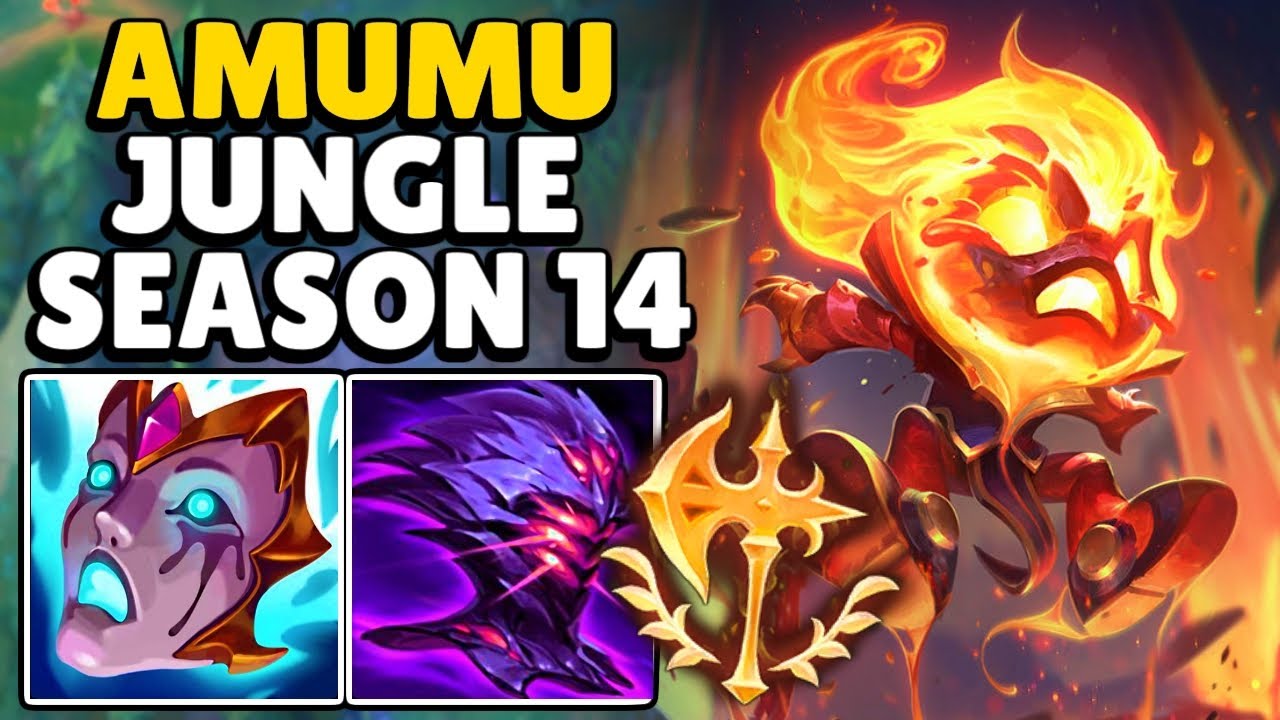 Amumu Jungle Tips and Tricks & how to CARRY| Best Build & Runes Amumu Jungle Gameplay Season 14