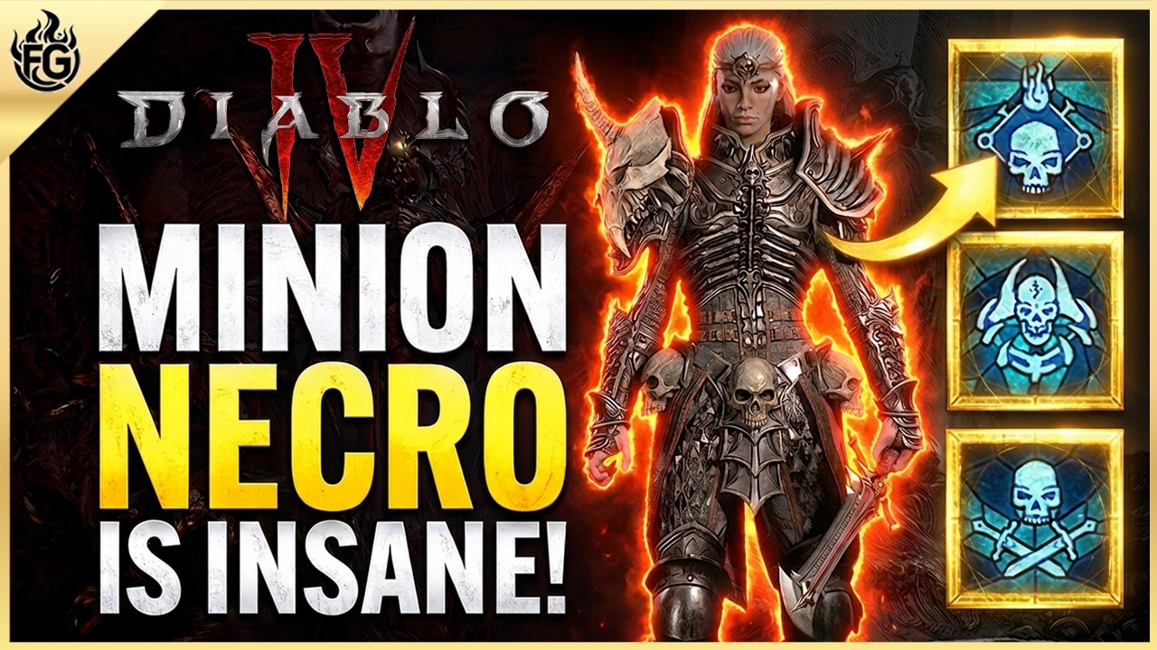 Minion Necromancer Is INSANE Hit For Billions! | Diablo 4 Necromancer Build