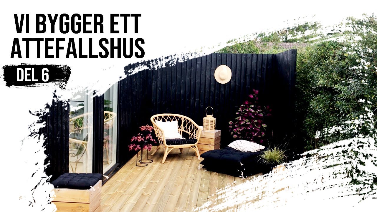 Vi bygger ett Attefallshus / Tiny House! - Trädäck