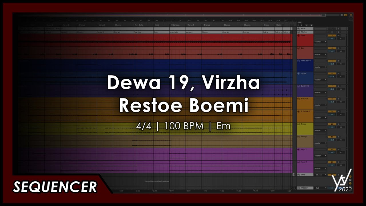 Dewa 19 ft. Virzha - Restoe Boemi [Sequencer]