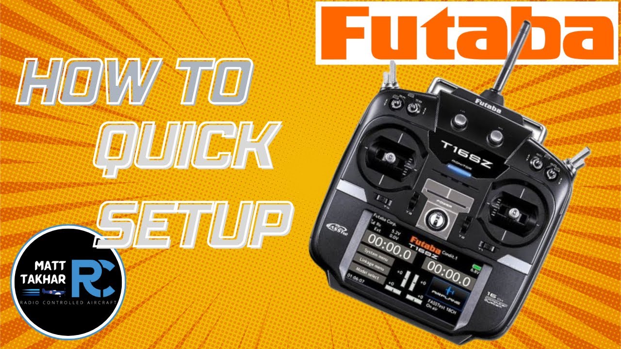 Как быстро настроить Futaba T16SZ | Руководство для начинающих