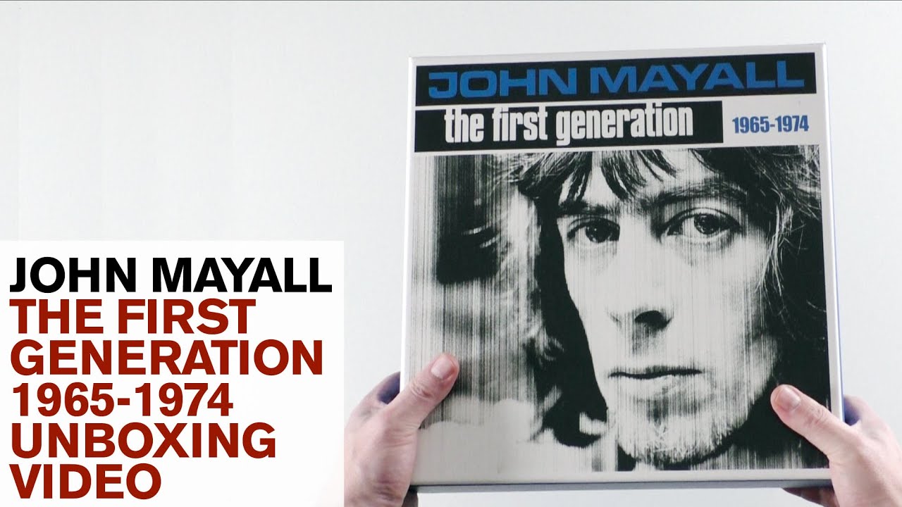 John Mayall / The First Generation 1965-1974 unboxing video