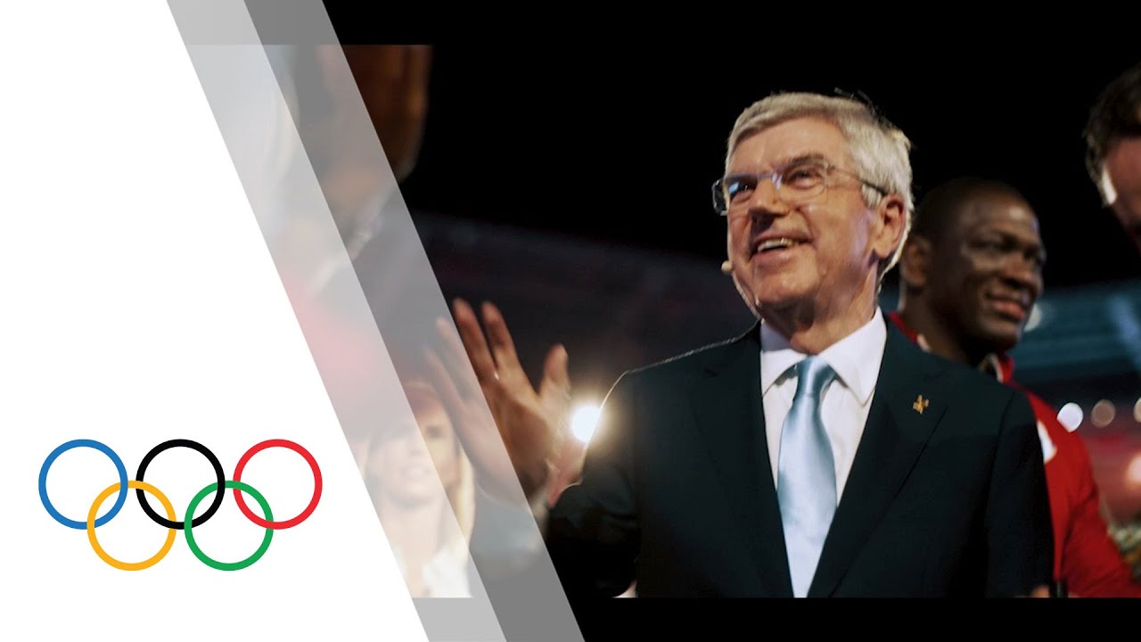 Thomas Bach IOC Presidency handover video