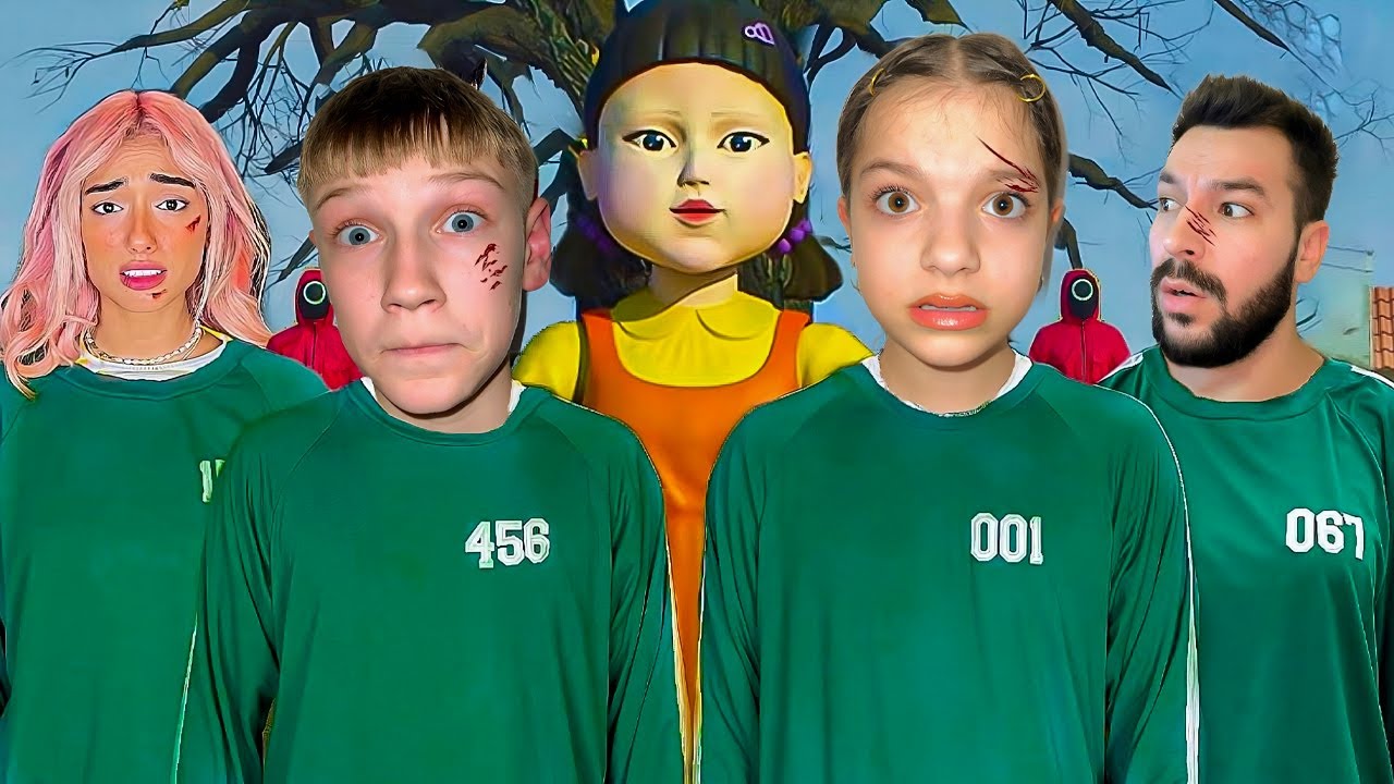 Alen, Larisa i Ernest IGRAJU EKSTREMNI SQUID GAME ! *ko je pobjedio SAZNAJTE*