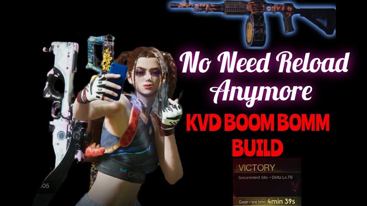 No Need Reload Anymore | KVD BOOM BOOM BUILD | Once Human