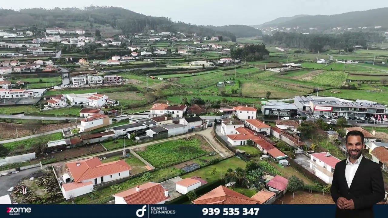 Terreno com Projeto Aprovado para 4 Moradias, localizado na freguesia da Silva concelho de Barcelos.