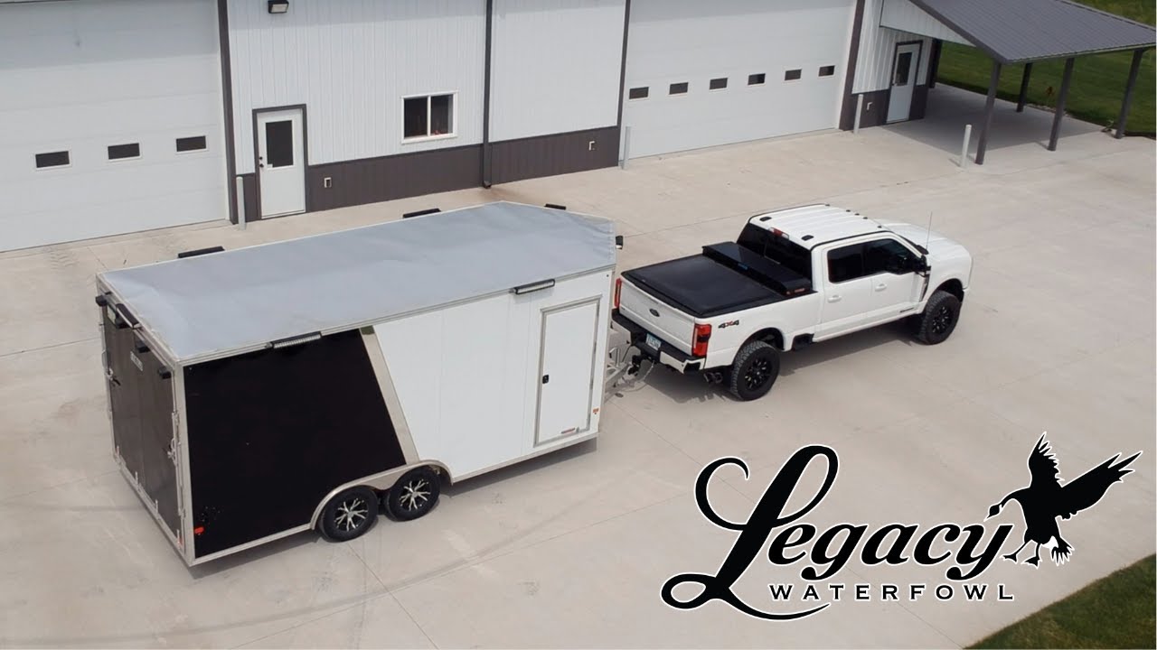Top notch Waterfowl decoy trailer build!