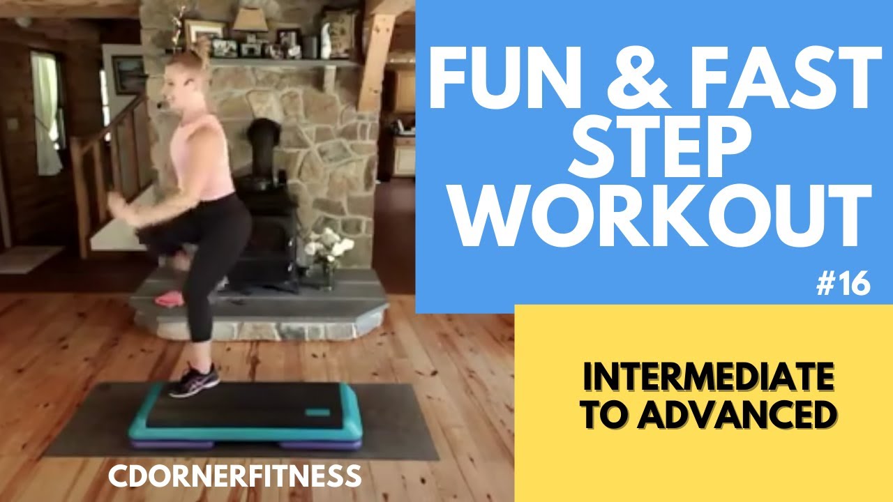 Advanced Step Aerobics with Fun Choreography! 140 bpm #16