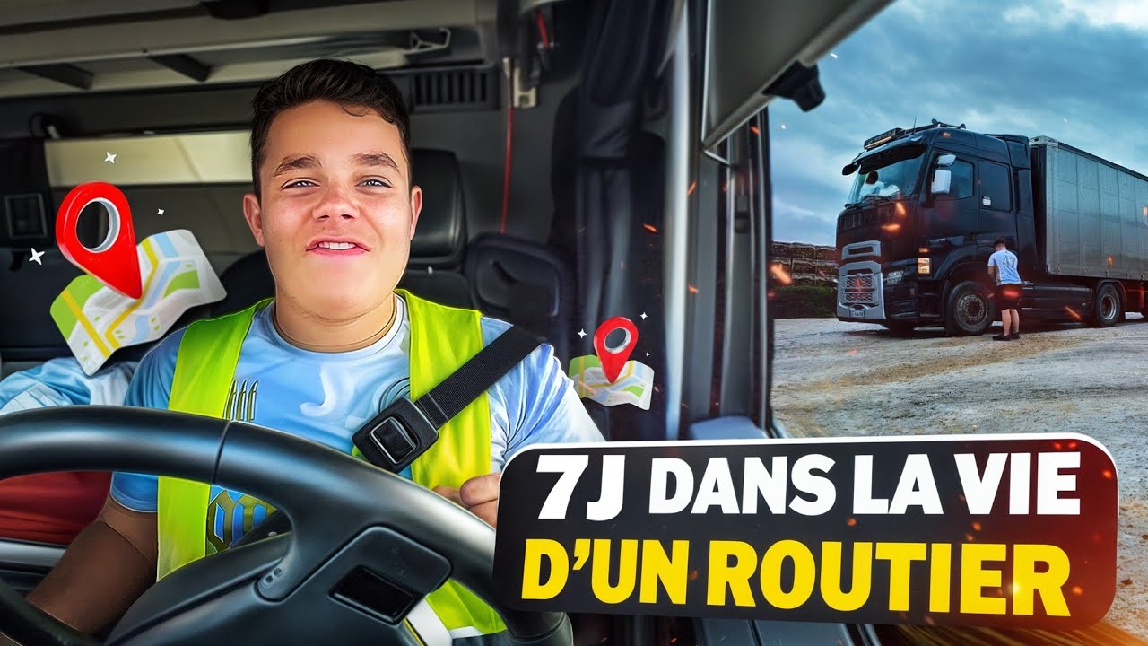 Une semaine dans la peau d'un routier 🚛 !