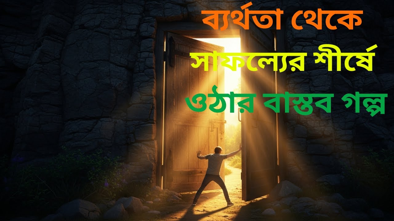 ব্যর্থতা থেকে সাফল্যের শীর্ষে ওঠার বাস্তব গল্প