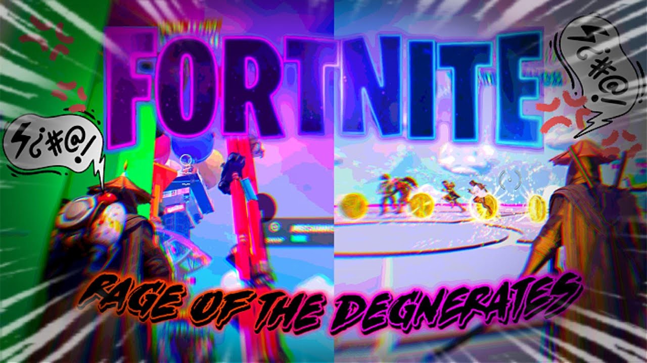 Fortnite: RAGE OF THE DEGNERATES!!! (Funny Moments, Rage moments)