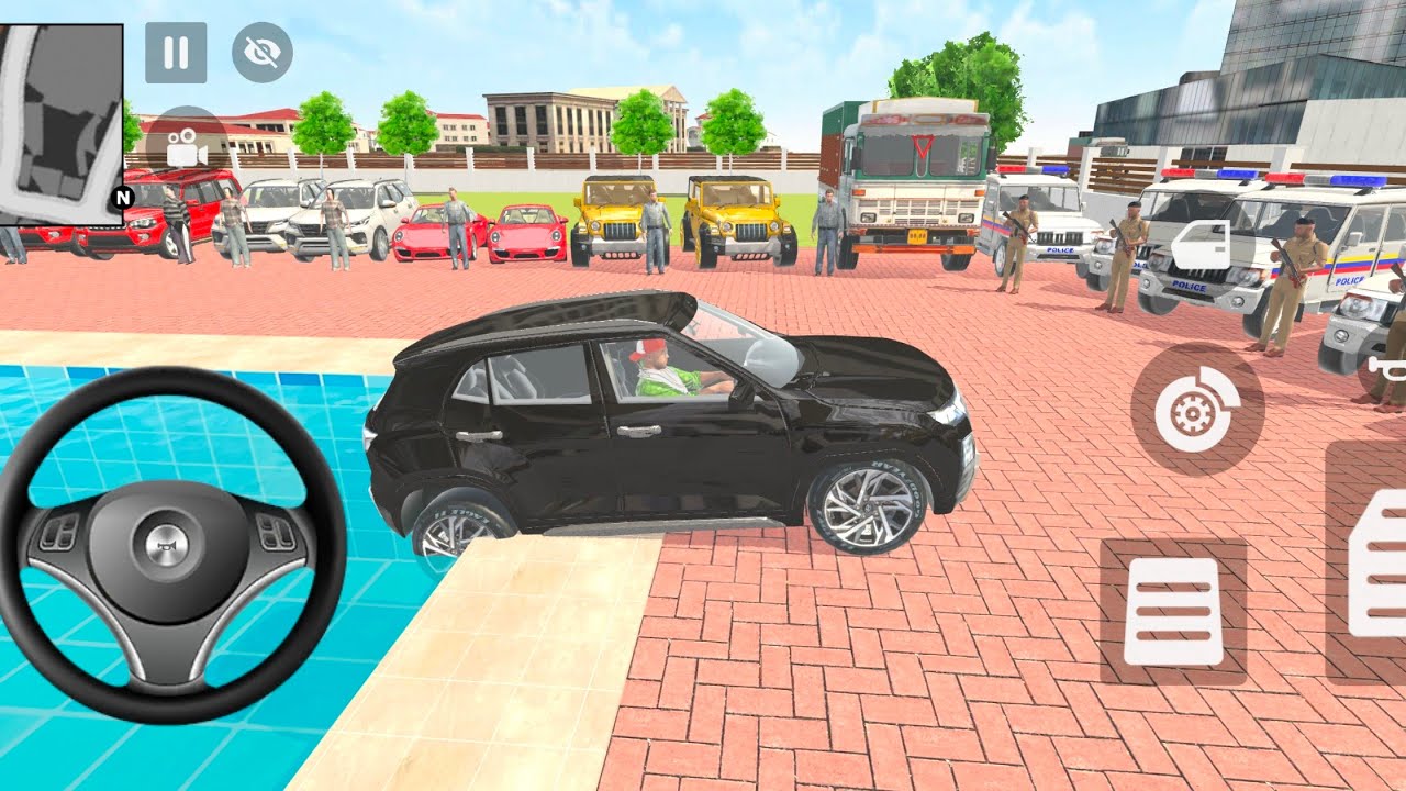 Modified Police Car 🚨 Gangster Life in Indian Streets | Open WorldGame game for android ❤️ 