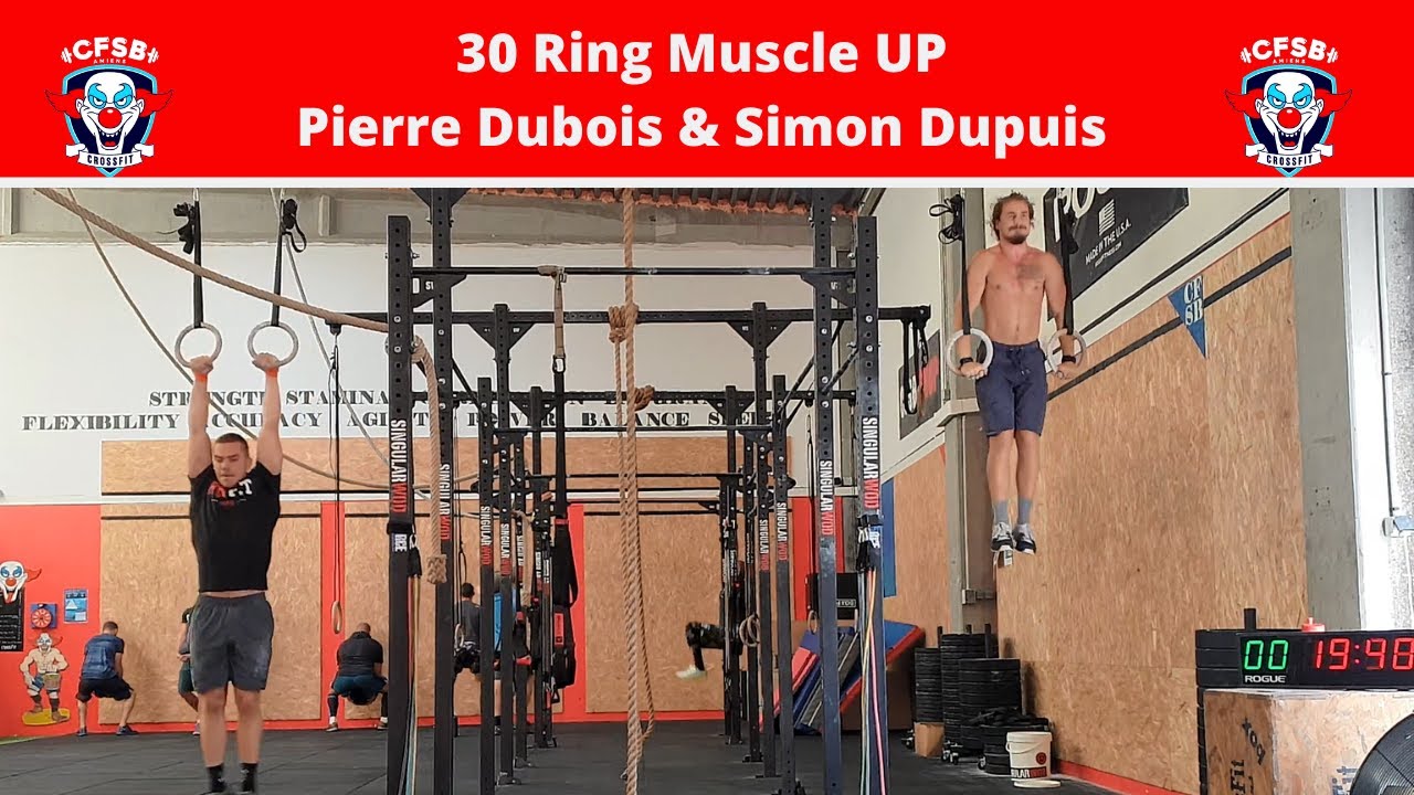 30 Ring Muscle UP - Pierre Dubois & Simon Dupuis