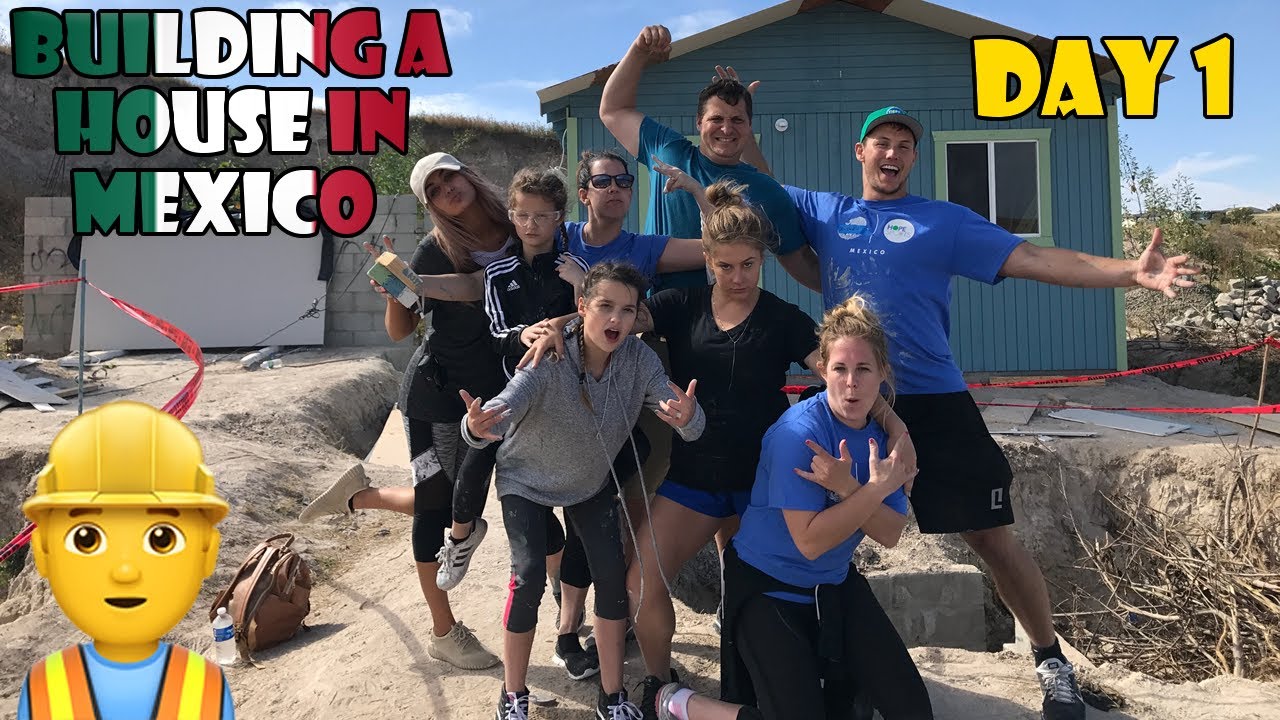 Building a House in Mexico 👷 Day 1 (WK 336.4) | Bratayley