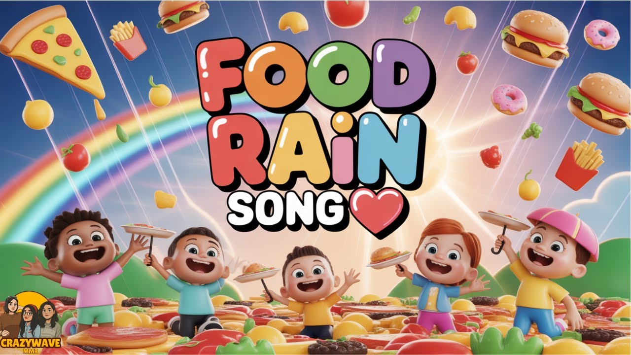 FOOD RAIN GO AWAY Super Fun Kids Song | Nursery Rhymes & Kids Songs