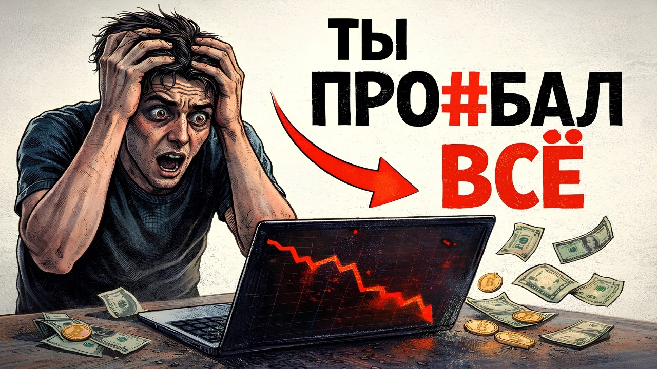 ТЫ — КРИПТО-ИНВЕСТОР, КОТОРЫЙ ПОТЕРЯЛ ВСЁ (И ЭТО ВСЯ ТВОЯ ЖИЗНЬ)