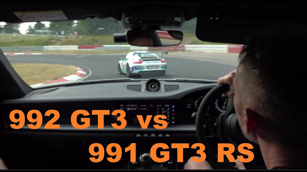 Porsche 911 992 GT3 vs 991 GT3 RS Touristenfahrten Nurburgring