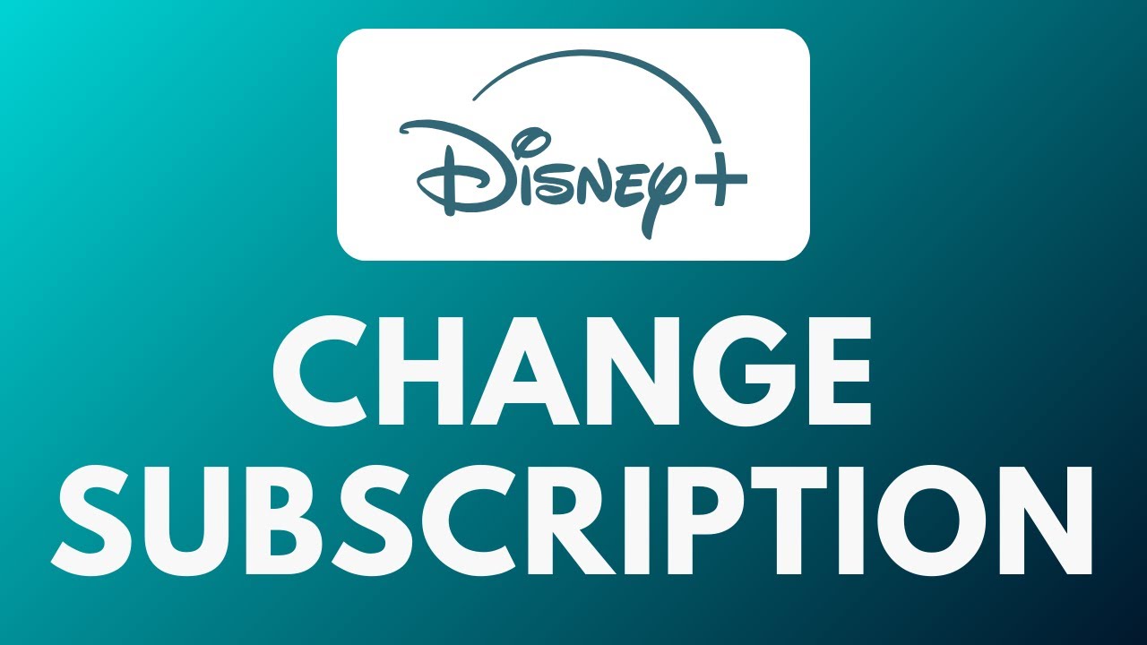 Как изменить подписку на Disney Plus