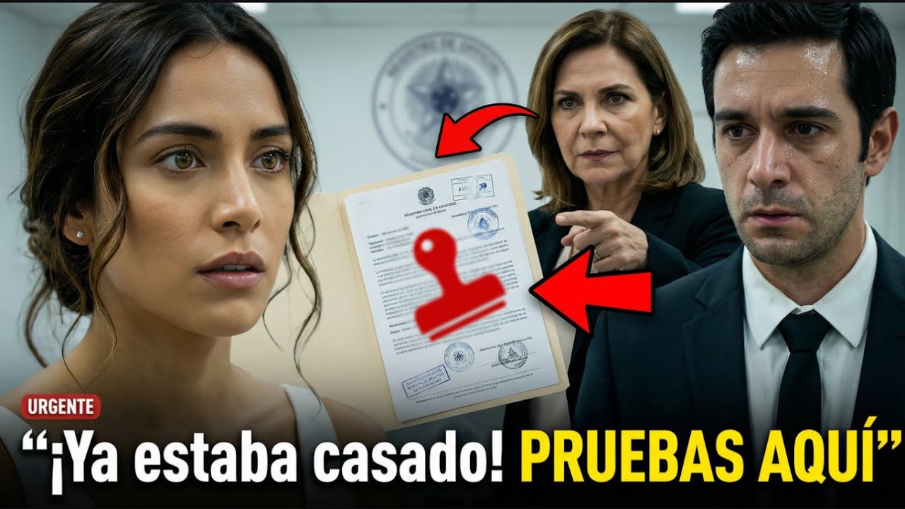 En mi boda civil, mi suegra gritó: “¡Ya está casado!”. El juez detuvo todo… y pidió testigos