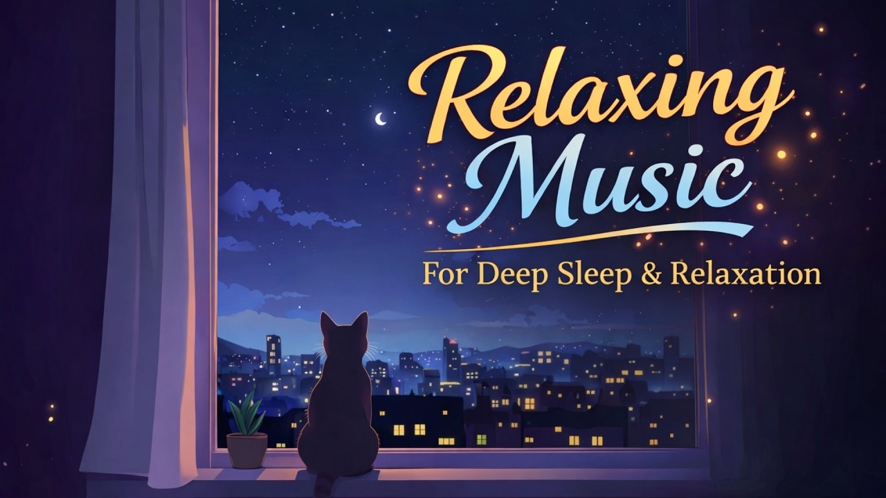 Relaxing Music for Stress Relief 🌙 | Deep Sleep Music | Calm Piano & Ambient Sounds