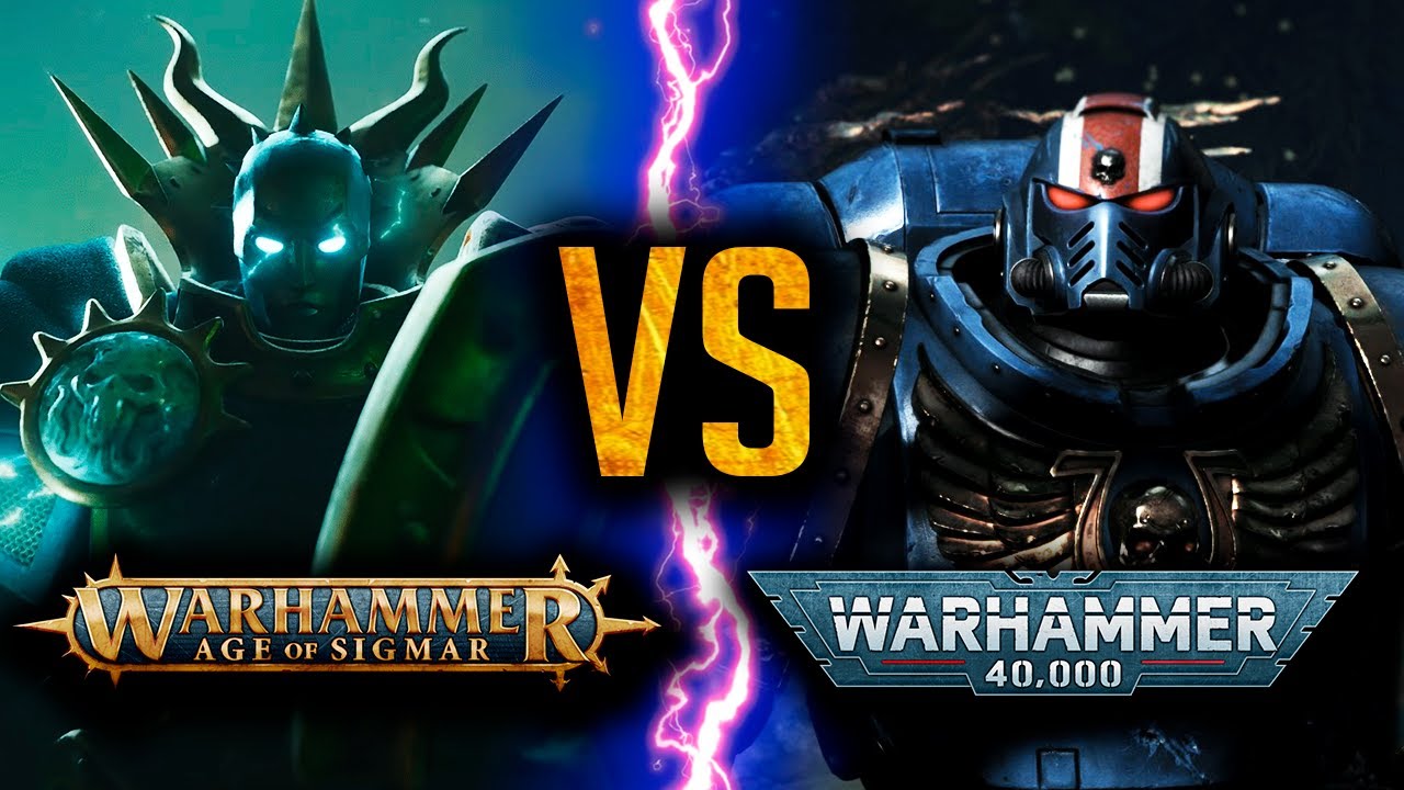 Warhammer 40k VS Age of Sigmar : ¿Cuál elegir? | Comparativa 2025