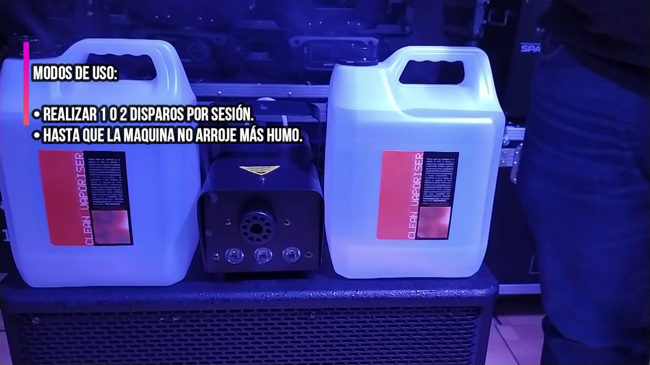 LIQUIDO LIMPIADOR PARA MÁQUINAS DE HUMO GLOBAL PLANET GDL | DALE MANTENIMIENTO A TUS MÁQUINAS