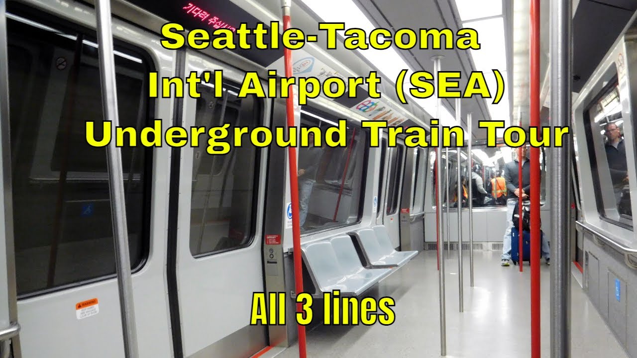 Get An Inside Look At The Seatac Airport's Underground Train System!