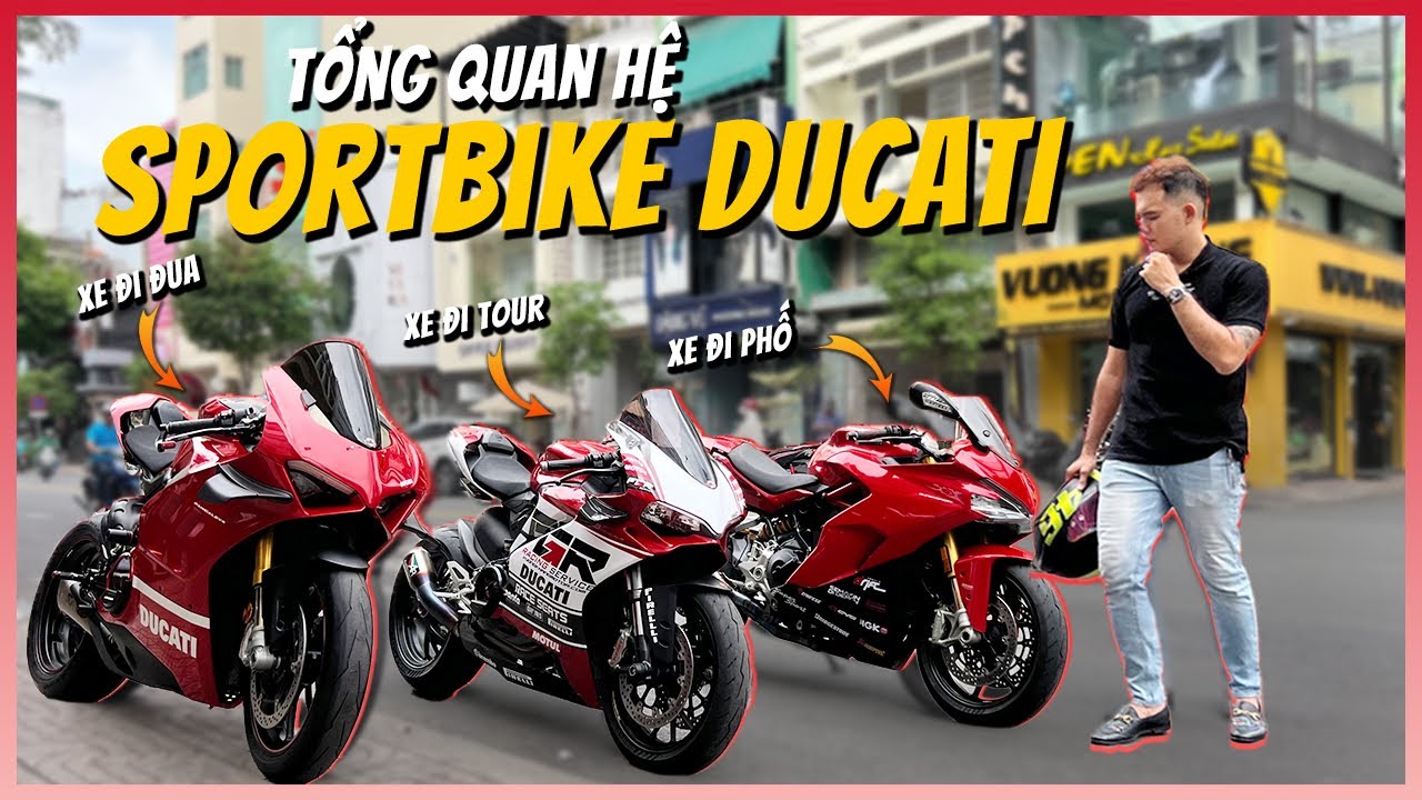Clip dành cho dân đam mê Ducati - 3 mẫu Sportbike phù hợp nhất để trải nghiệm | Vuong Khang Motor