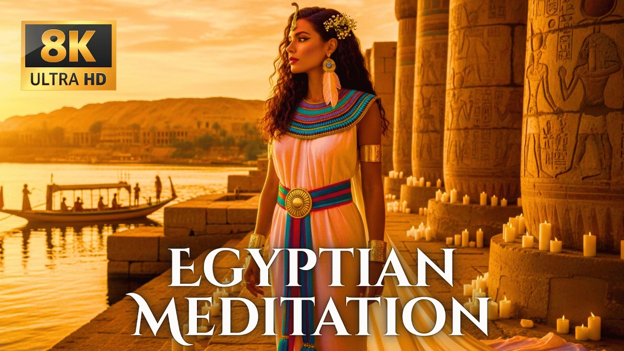 Ancient Egypt Chakra Healing | Sacred Temple Soundscape for Meditation & Aura Cleansing