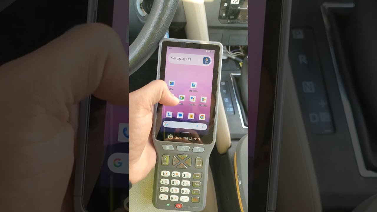 جهاز (GPS) E800 طريقة الرفع والتوقيع وتفعيل JOP ومسح نقاط تم رفعها بالخطأ