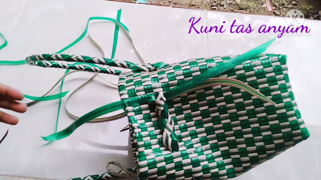 Cara Membuat Anyaman Samping dan Anyaman Bawah Pada Tas Anyaman Plastik jali