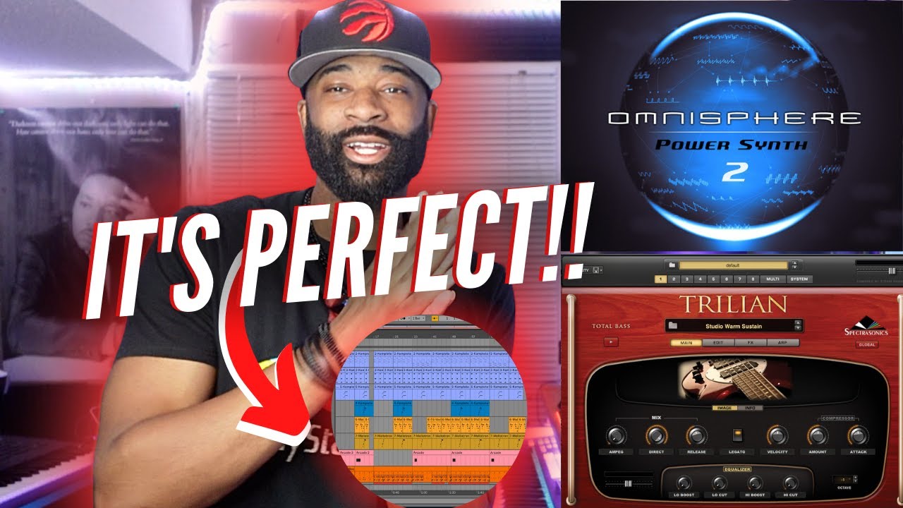 USING Omnisphere and Trillian To Make PERFECTION!!!!! THIS BEAT IS NASTY!!! IM BACK!!!