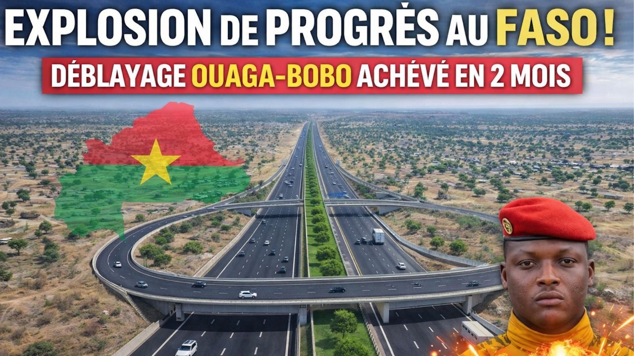 Autoroute Ouaga-Bobo : DÉBLAYAGE TERMINÉ 10 JOURS D'AVANCE ! Faso Mêbo Relève le Défi de Traoré 🚀