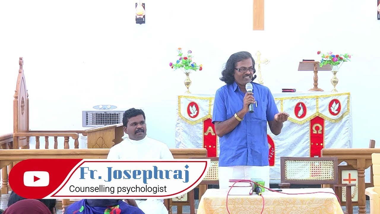 who we are in counselling by Father. S. Josephraj - counseling psychologist