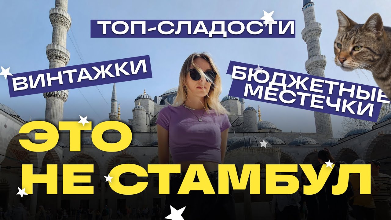 СТАМБУЛ 2025: цены, гастротур по сладостям, винтажки, бердвотчинг — что посмотреть, когда всё видели
