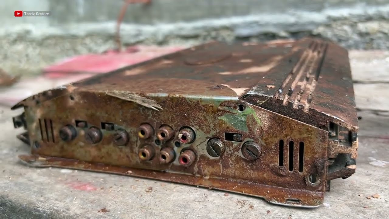 Restoring a Forgotten Power Spikers BOSS 1500W Amp – Back from the Dead