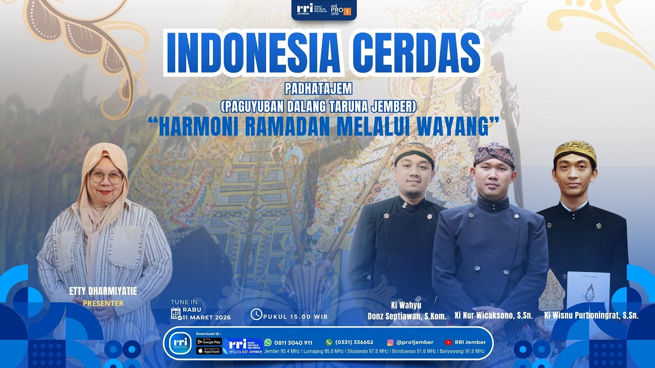 INDONESIA CERDAS | HARMONI RAMADHAN MELALUI WAYANG
