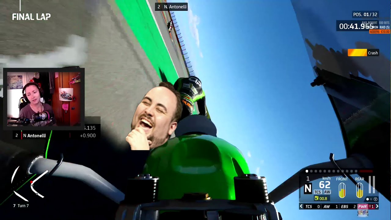 [CrisURace plays MotoGP 20] Moto 3 career Stage 15 Aragon race- Iar am dat-o in bara