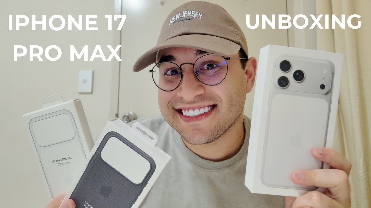 COMPREI O IPHONE 17 PRO MAX