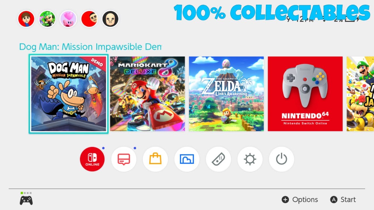 Dog Man: Mission Impawsible FULL Game Demo 100% Collectables Nintendo Switch Gameplay