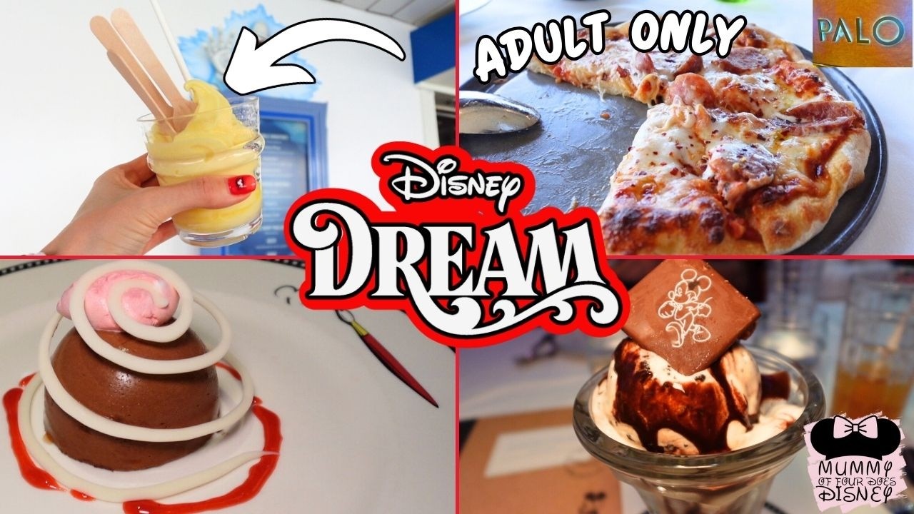 Everything We Ate On A 5 Night Disney Dream Cruise - Rotational Dining, Palo , Snacks & More