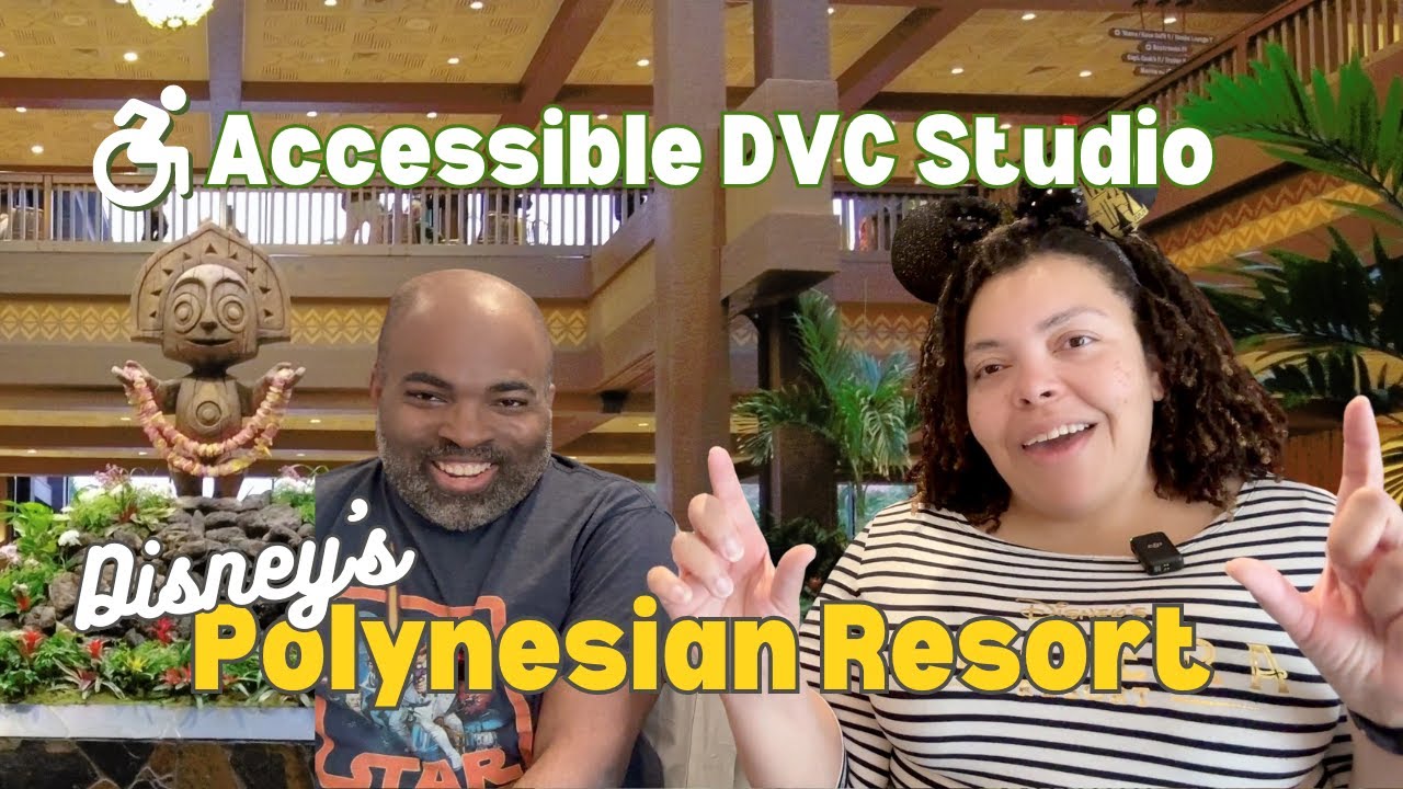 🌺 Disney's Polynesian Resort Accessible Deluxe DVC Studio Review 🦜