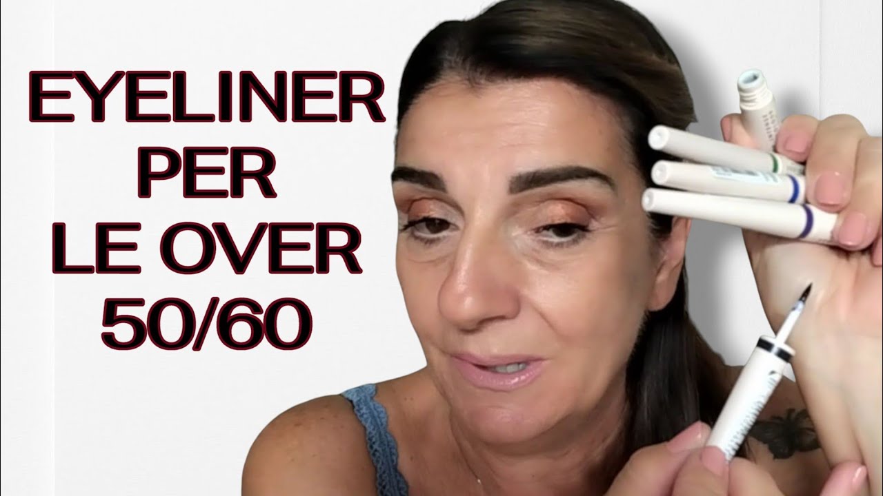 EYELINER OCCHI | COME APPLICARLO A 50/60 ANNI!! ⭐️ 