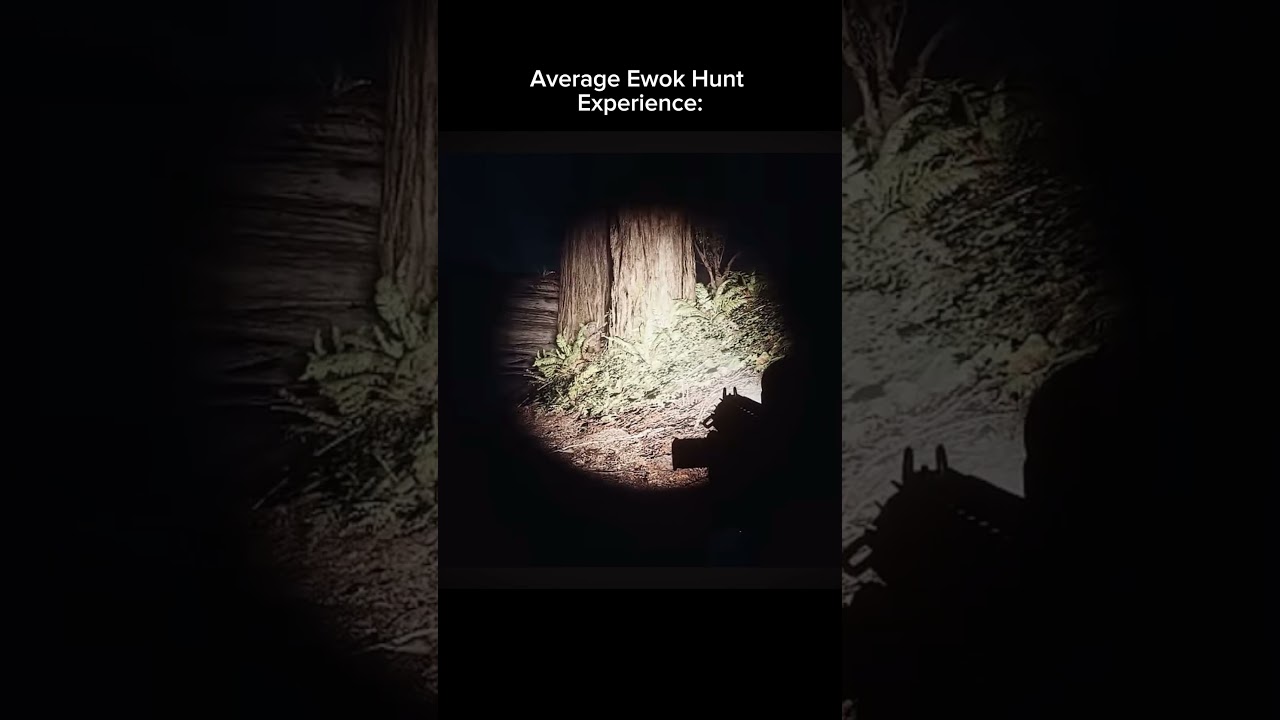 Average Ewok Hunt Experience in Battlefront 2
